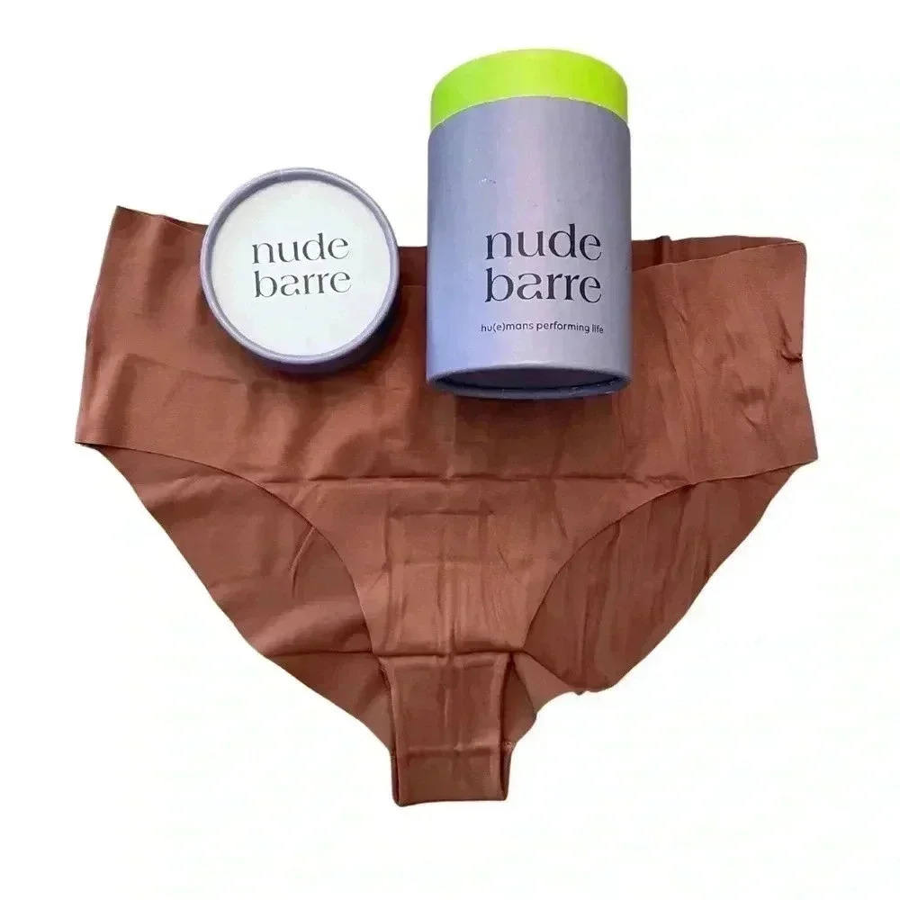 Nude Barre Seamless Bikini Panty Size Large Shade 4PM